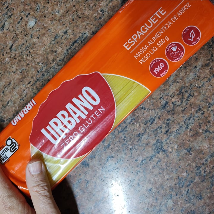 photo of Urbano espaguete zero gluten shared by @isafigueiredo on  19 Mar 2023 - review