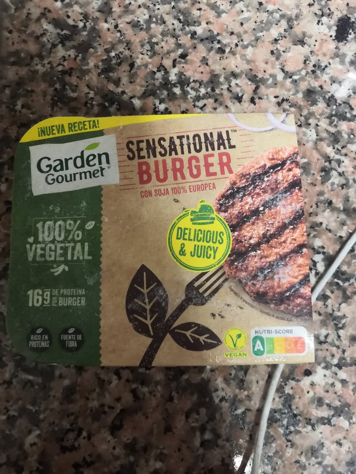 photo of Garden Gourmet Sensational Burger shared by @joanacruz on  30 Nov 2022 - review