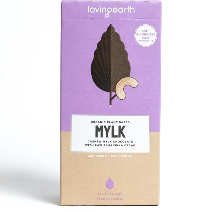 photo of lovingearth Cashew Mylk Chocolate shared by @falafel090909 on  07 Feb 2023 - review