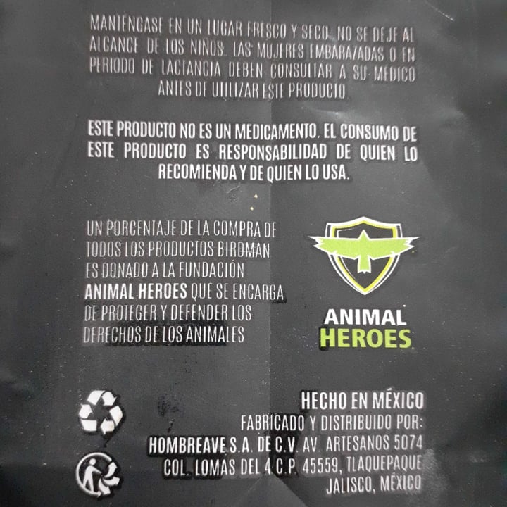 photo of Birdman Falcon performance proteina vegetal con creatina 1.9 kg shared by @rammar on  16 Feb 2023 - review