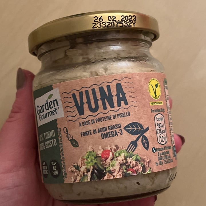 photo of Garden Gourmet Vuna shared by @sarahbracco on  16 Jan 2023 - review