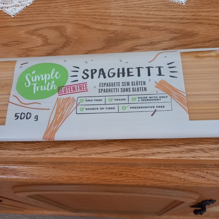 photo of Simple Truth Simple Truth Glutenfree Spaghetti shared by @marianavanwyk on  28 Jan 2023 - review
