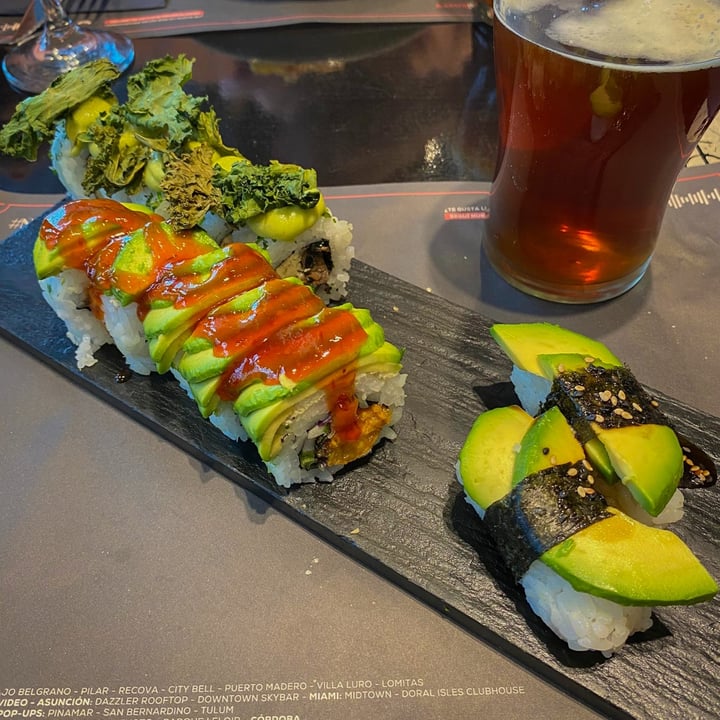 photo of Negroni Bistro & Sushi Bar Vegan Sushi shared by @veganbeluu on  25 Jun 2023 - review