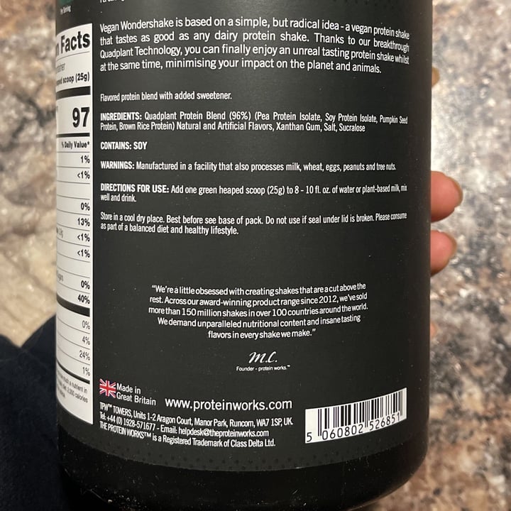 photo of Protein works protein shared by @chelsc130 on  19 Jan 2023 - review