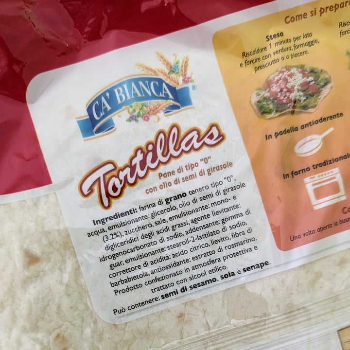 photo of Ca’ Bianca Tortillas shared by @serenasofia on  11 Jul 2023 - review