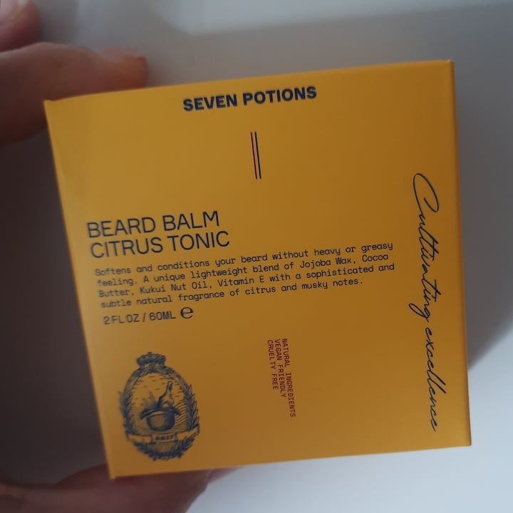photo of Seven potion Beard balm shared by @srtaflexiespagueti on  08 Aug 2023 - review