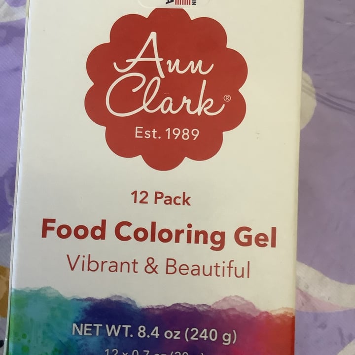 photo of Ann Clark Food Coloring Gel shared by @jujugato on  09 Apr 2023 - review