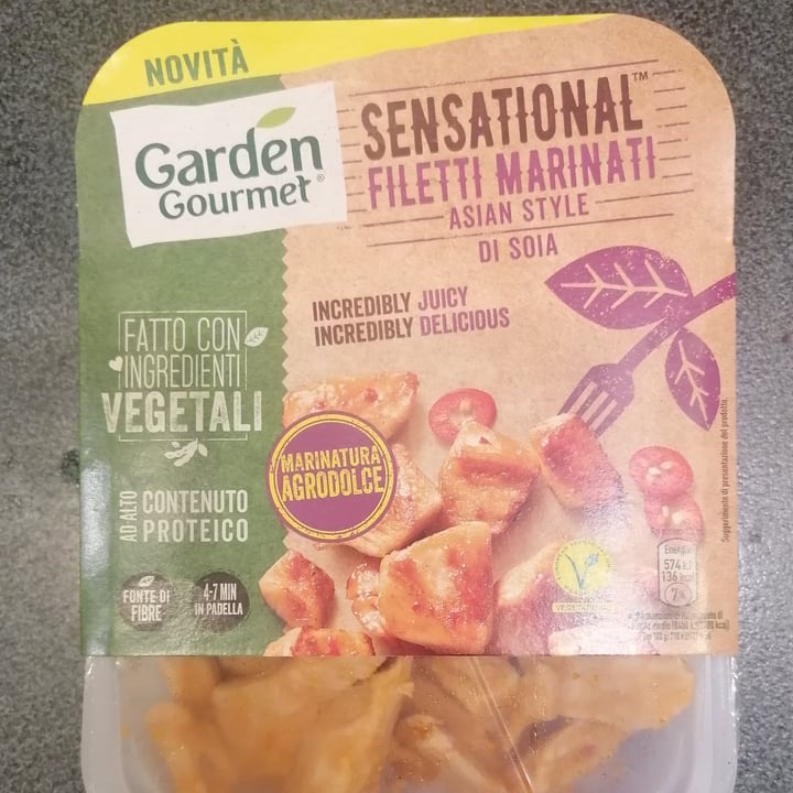photo of Garden Gourmet Filetti Marinati Asian Style shared by @flowersallround on  29 Apr 2023 - review
