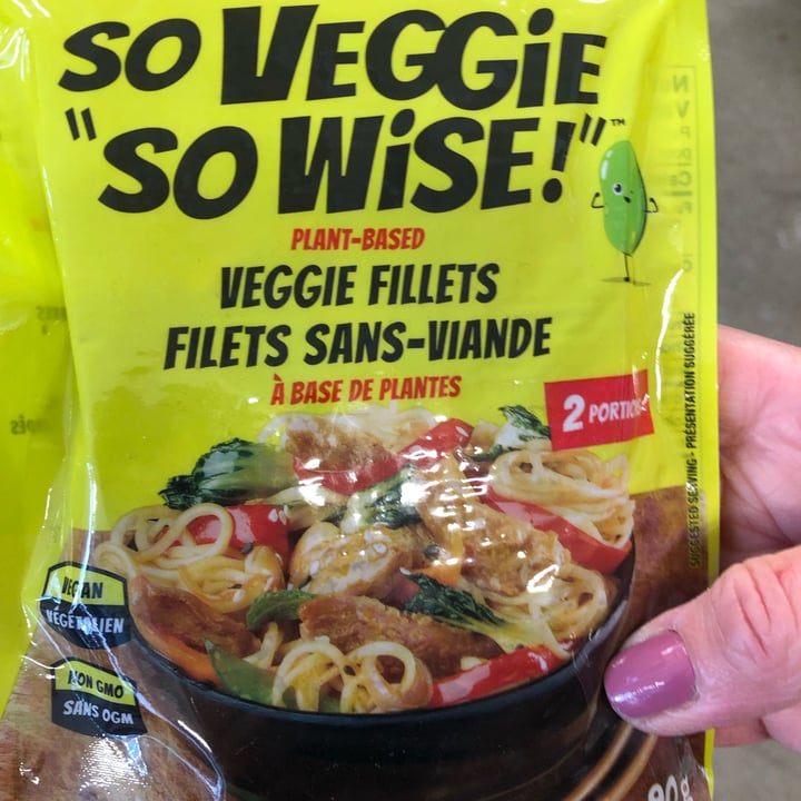 photo of So veggie so wise Veggie fillets / Filets sans-viande shared by @sueprozak on  03 Feb 2023 - review