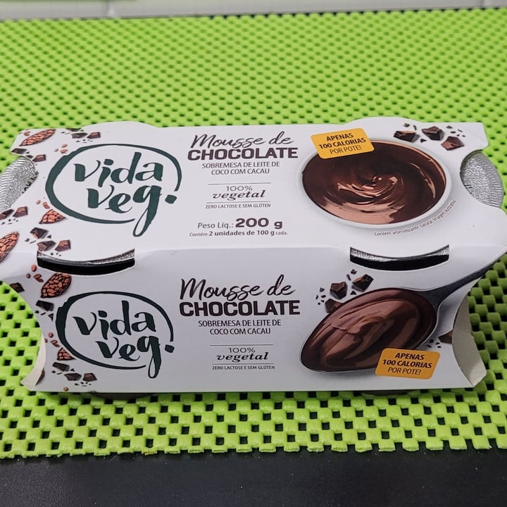 photo of Vida Veg Mousse de Chocolate Mousse De Chocolate shared by @mfreitas on  17 Jun 2023 - review