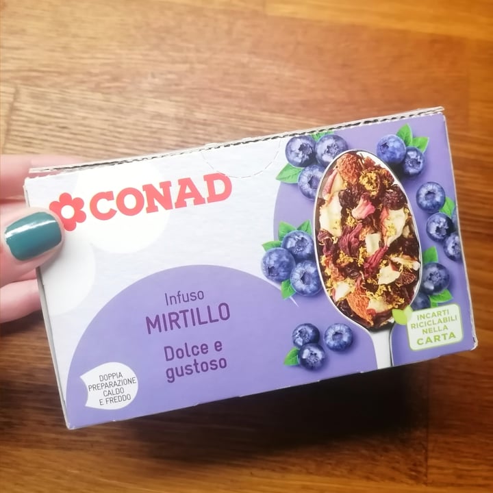 photo of Conad Infuso Mirtillo shared by @mirtill on  02 Feb 2023 - review