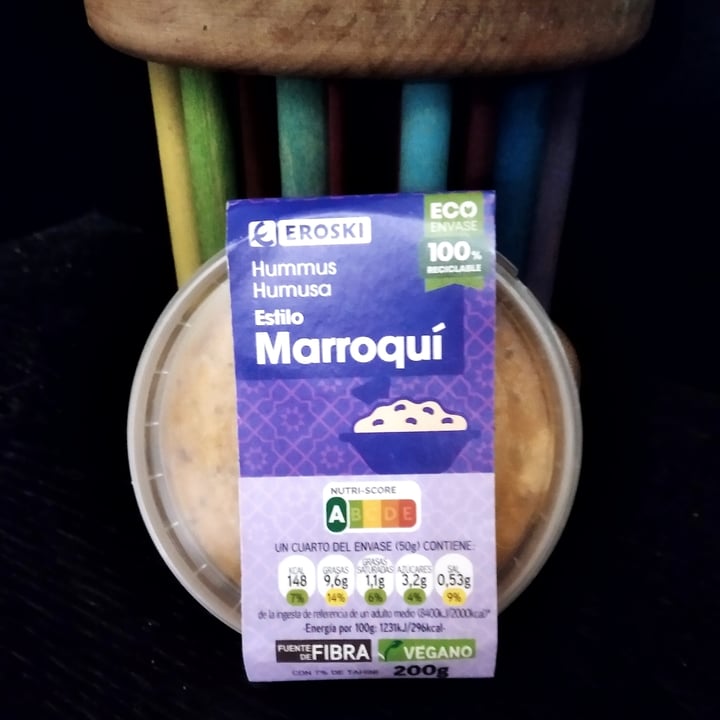 photo of Eroski Hummus estilo Marroqui shared by @malditopato on  12 Jun 2023 - review