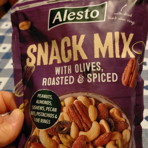 Avaliações de Snack mix with olives, roasted and spiced da Alesto | abillion