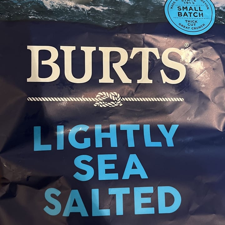 photo of Burts Sea Salt Crisps shared by @hypnicol on  15 Mar 2023 - review