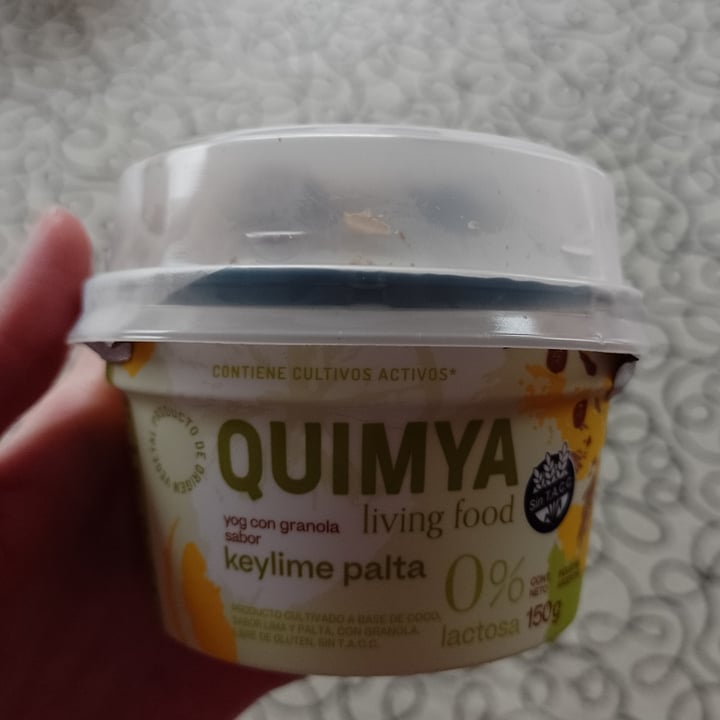 photo of Quimya Yogur con Granola Keylime Palta shared by @bel123 on  27 Jun 2023 - review
