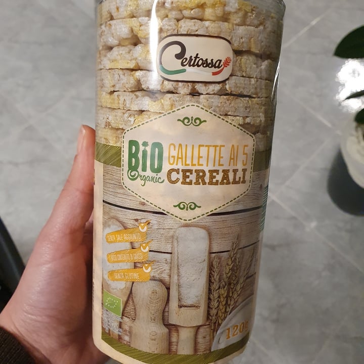 photo of Certossa Bio gallette ai 5 cereali shared by @francescama on  06 Mar 2023 - review
