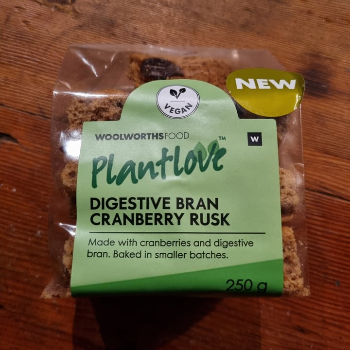 photo of Woolworths Food Digestive Bran Cranberry Rusk shared by @carmz on  12 Jun 2023 - review