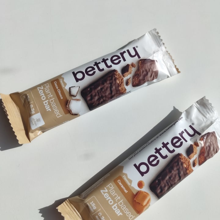 photo of bettery plant-based zero bar shared by @elsagrow on  11 Feb 2023 - review