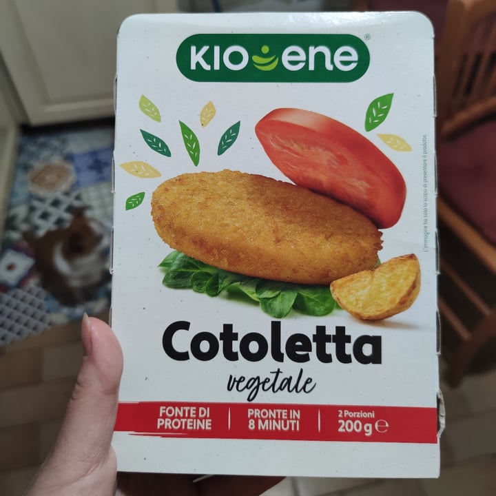 photo of Kioene cotoletta vegetale shared by @giorginaveg on  28 May 2023 - review