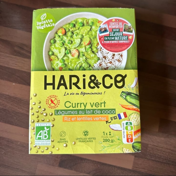 photo of Hari&Co curry vert shared by @sorinaparis on  21 Jul 2023 - review