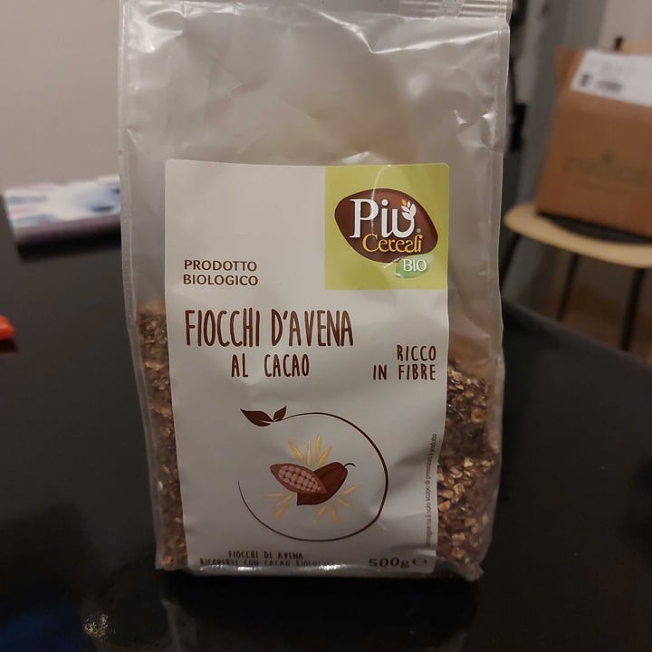 photo of Più  cereali bio Fiocchi di avena al cacao shared by @lilythepuppet on  13 May 2023 - review