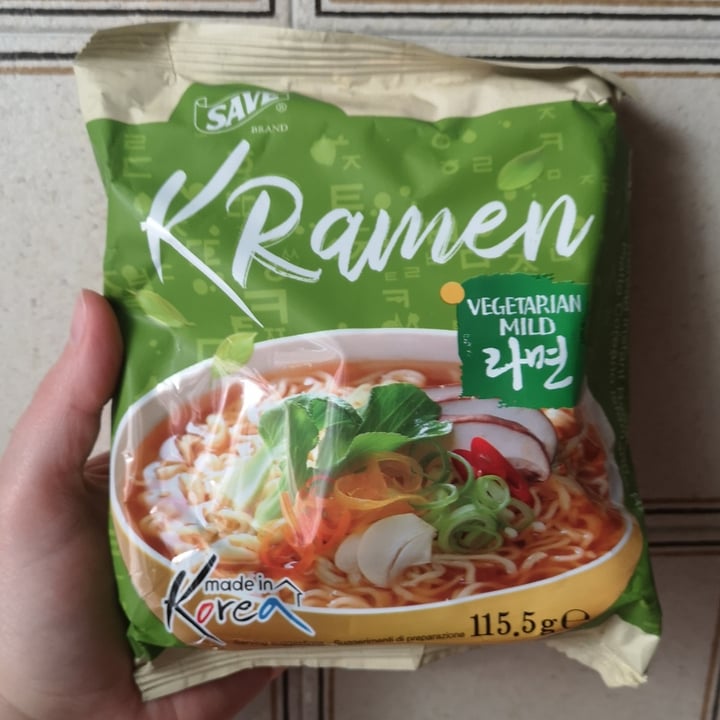 photo of Save K Ramen - Vegetarian Mild shared by @aleveganfoodlover on  02 Apr 2023 - review
