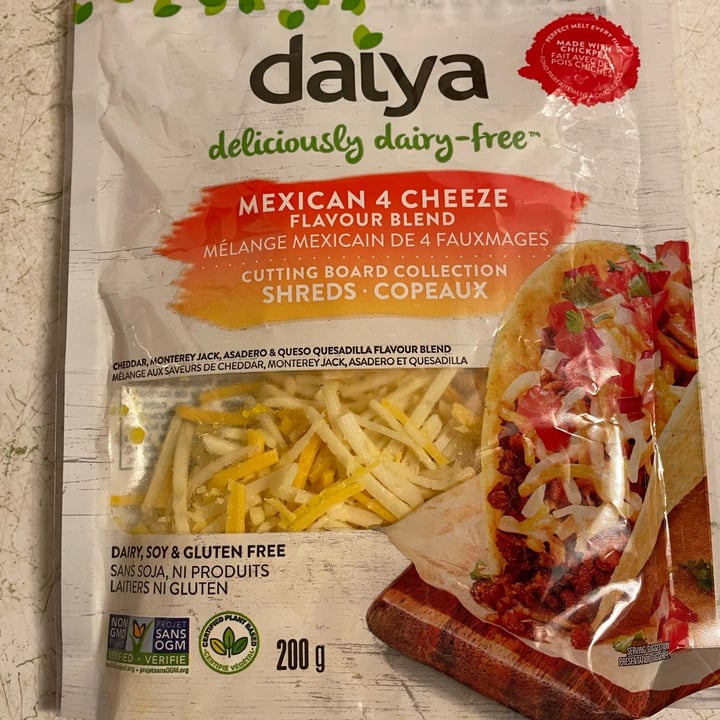 photo of Daiya Mexican 4 Cheeze Style Shreds shared by @snoooz on  28 Feb 2023 - review