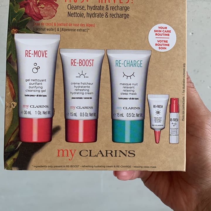 photo of my Clarins Pack Avión shared by @marisaensumundo on  09 Aug 2023 - review