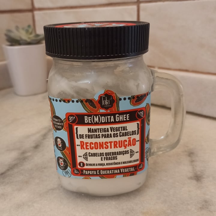 photo of Lola Cosmetics Be(m)dita Ghee Reconstrução shared by @janaina09 on  11 Jan 2023 - review