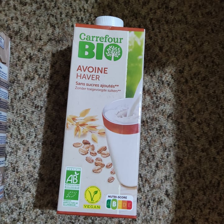 photo of Carrefour Bio Boisson Avoine shared by @goe on  08 Apr 2023 - review