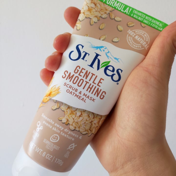 photo of St. Ives gentle smoothing oatmeal scrub & mask shared by @jjudjudy on  14 Jun 2023 - review