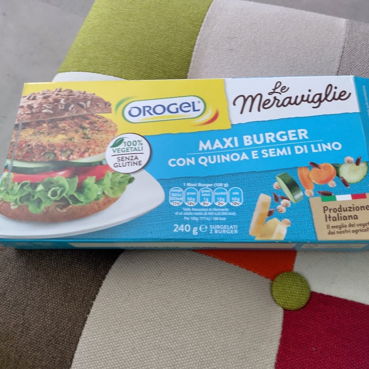 photo of Orogel maxi burger shared by @rsimona on  26 Jun 2023 - review