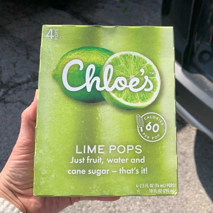 photo of Chloe’s Pops  Lime Pop shared by @allhess on  26 Feb 2023 - review