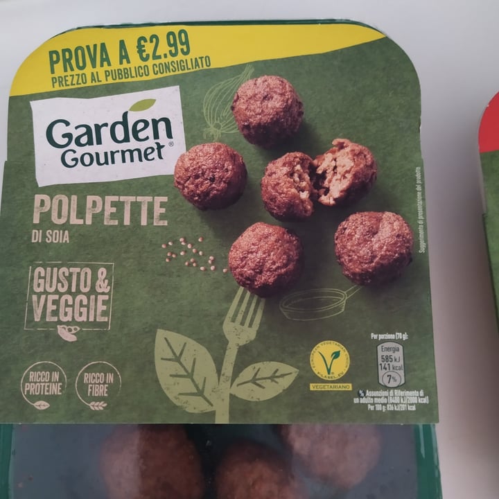 photo of Garden Gourmet polpette veggie con soia, frumento e verdure shared by @vanessa1975 on  29 May 2023 - review