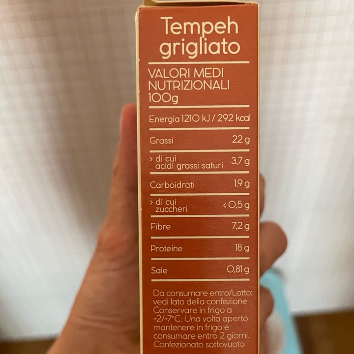 photo of Animaveg Tempeh Biologico Grigliato shared by @cinziagilmore on  12 Aug 2023 - review