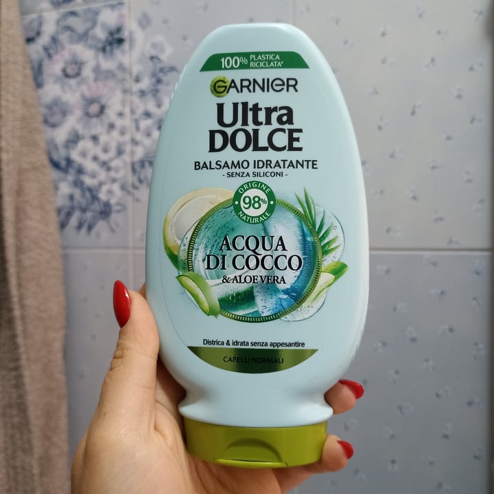 photo of Garnier Balsamo Acqua di Cocco e Aloe Vera shared by @eleonorazarroli on  05 May 2023 - review