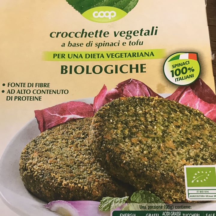 photo of Vivi Verde Coop Crocchette Vegetali A Base Di Spinaci E Tofu shared by @cibosanoebuono on  20 Dec 2022 - review