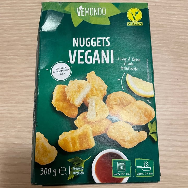 photo of Vemondo Nuggets Vegani shared by @ilariaqualcosa on  18 May 2023 - review