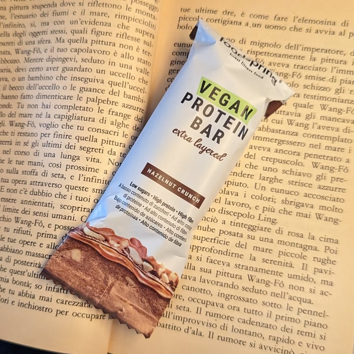 photo of Foodspring Vegan Protein Bar Extra Layered shared by @serenasofia on  26 Mar 2023 - review