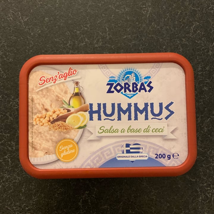 photo of Zorbas Hummus Senz’aglio shared by @irfer on  03 Apr 2023 - review
