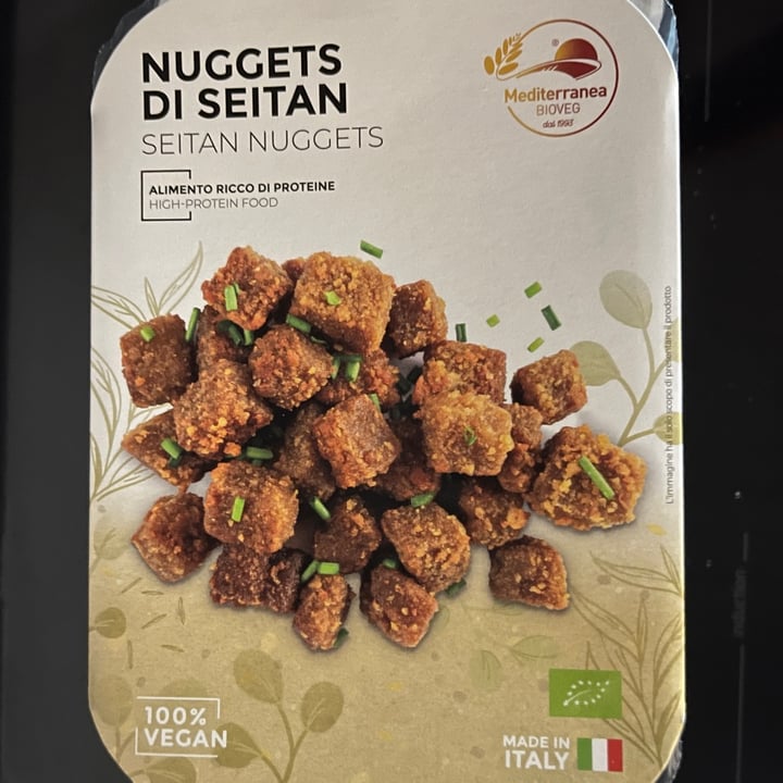 photo of Mediterranea BioVeg Nuggets di seitan shared by @dhegop on  07 May 2023 - review