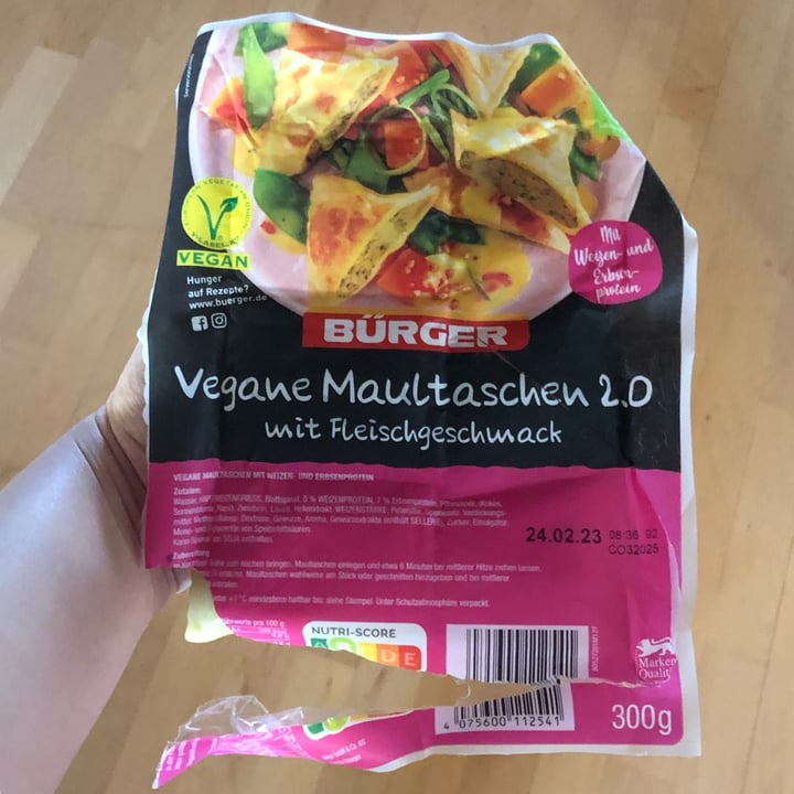 photo of Bürger Maultaschen 2.0 shared by @evelynsarah on  12 Feb 2023 - review