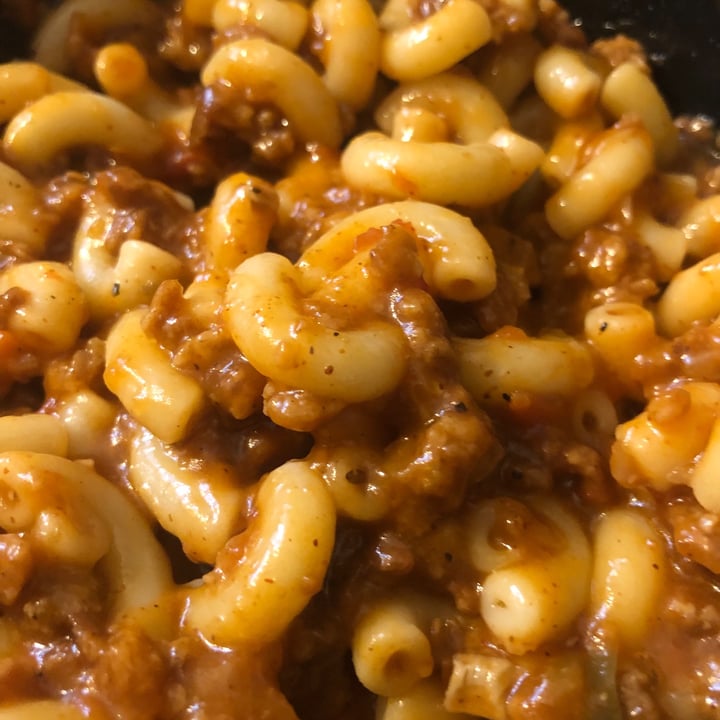 photo of Impossible Foods Chili Mac with Impossible Pork shared by @saralovesveggies on  01 Feb 2023 - review