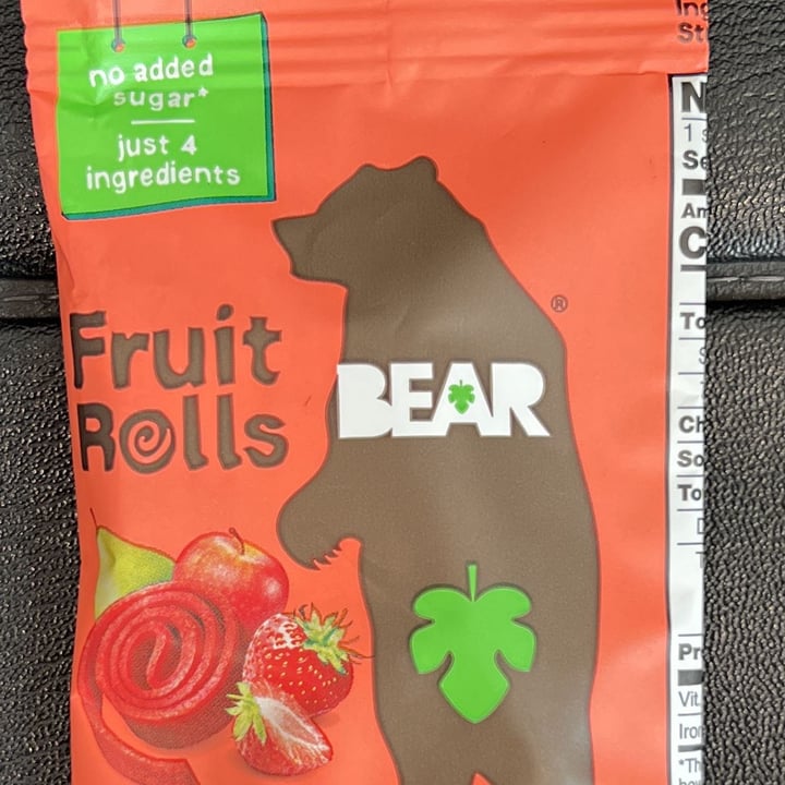 photo of Bear Apple Pear Strawberry Fruit Roll shared by @smalldeleu on  05 Jun 2023 - review