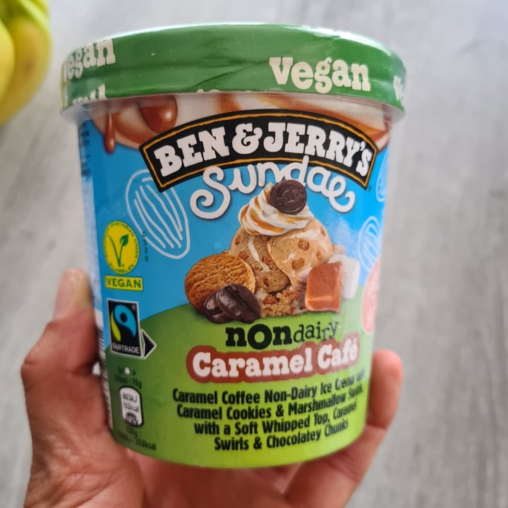 photo of Ben & Jerry's Non-Dairy Caramel Café Sundae shared by @gabrielaadina on  14 Jul 2023 - review