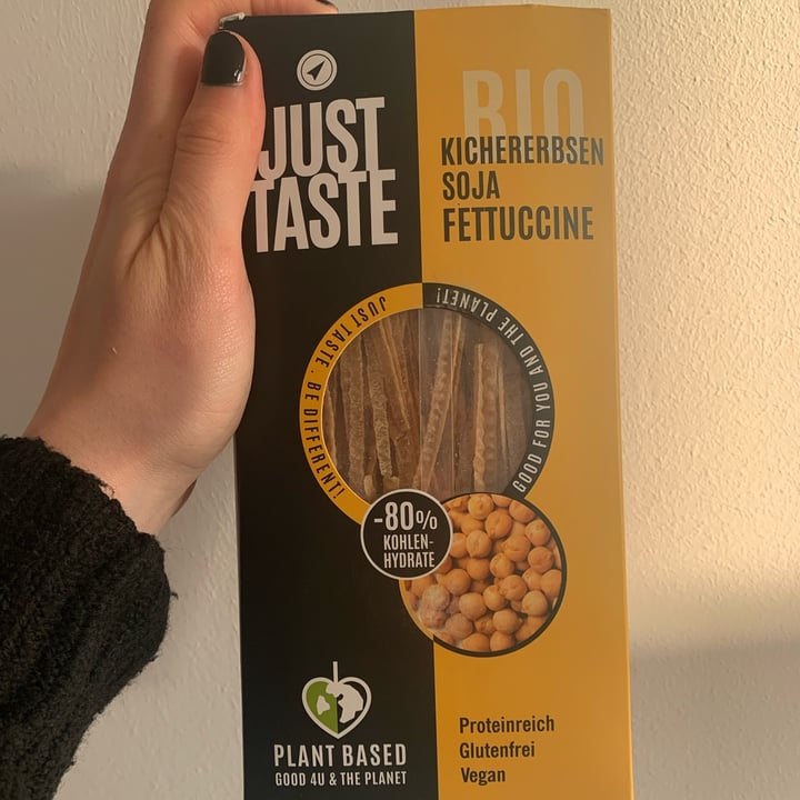 photo of Just taste Kichererbsennudeln shared by @veganbypauline on  23 May 2023 - review
