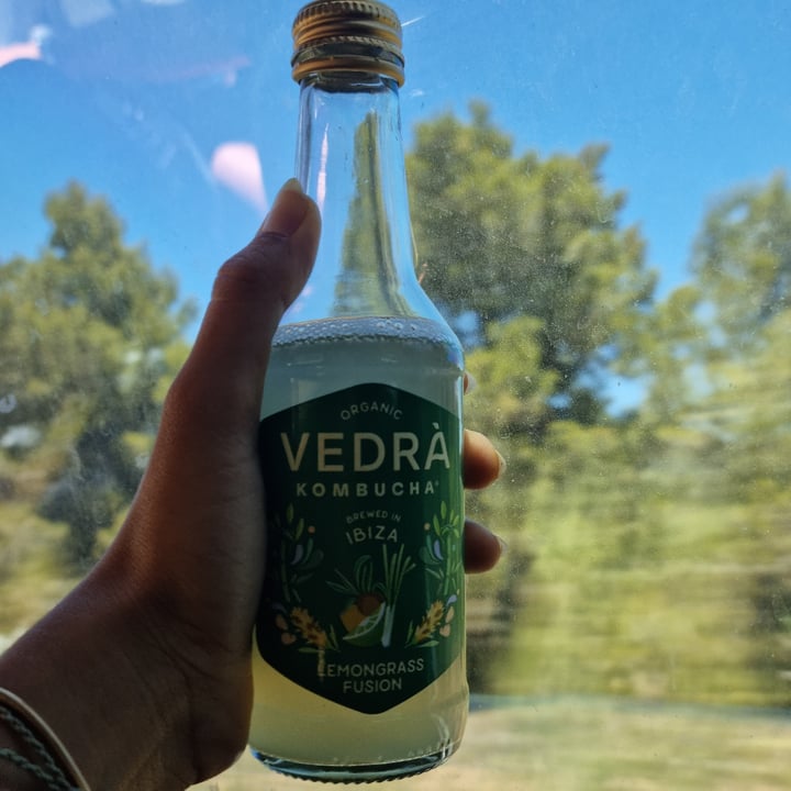 photo of Vedrà Kombucha Kombucha Lemongrass Fusion shared by @safariveg on  11 Jun 2023 - review