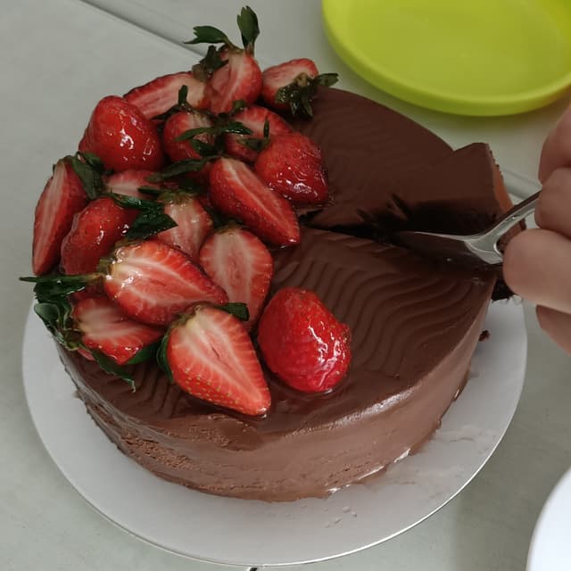 Photo of the dish “85% Dark Chocolate Cake”