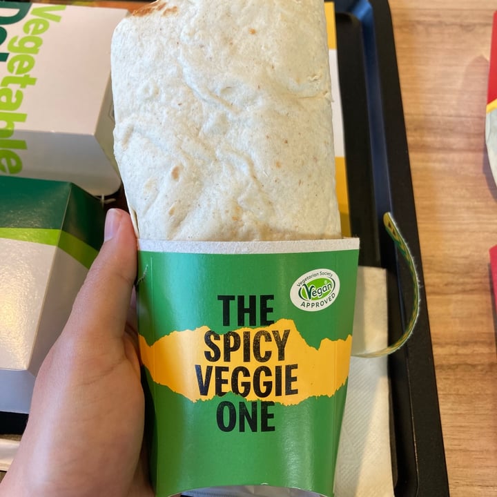 photo of McDonald's the spicy veggie one shared by @elewink24 on  11 Jun 2023 - review