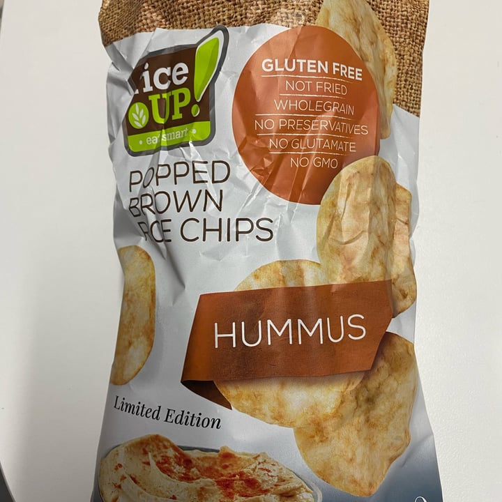 photo of Rice Up! Hummus Popped Brown Rice Chips shared by @estherdfv on  02 Feb 2023 - review